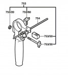 Bosch 0 601 195 741 GSB 18 RE Percussion Drill 110 V / GB Spare Parts GSB18RE